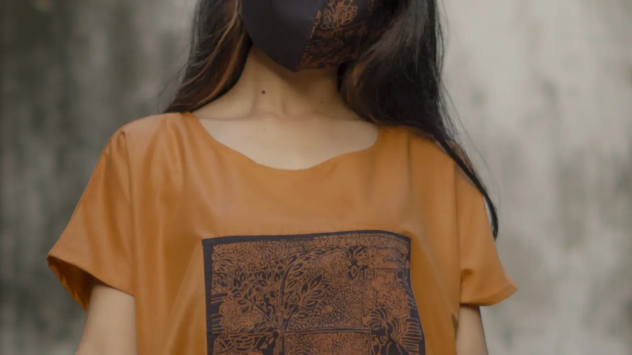 Hasil dari Gelar Karya Masker Kain Tradisional