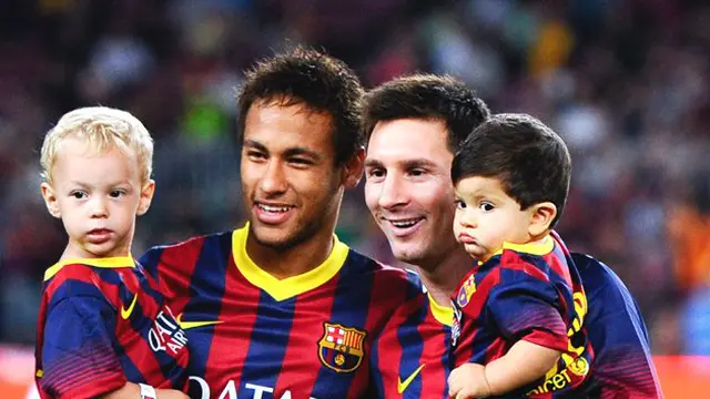 Neymar dan Messi