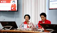 Presiden Kelima RI Megawati Soekarnoputri saat memberikan kuliah umum di Universitas Saint Petersburg, Rusia, Senin (16/9/2024). (Foto: Dokumentasi PDIP).