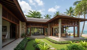 Desain Rumah Anti Gerah untuk Daerah Dekat Pantai/Gemini AI