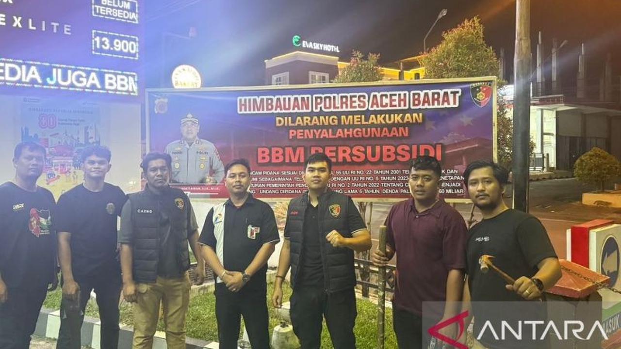 Waspada! Denda Rp60 Miliar Mengintai Pelaku Penyalahgunaan BBM Subsidi, Polres Aceh Barat Gencarkan Sosialisasi