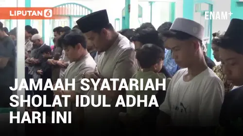 VIDEO: Jamaah Syatariah di Padang Gelar Sholat Idul Adha Hari Ini