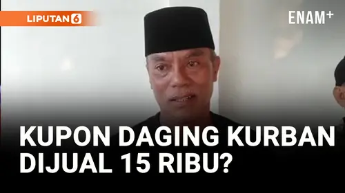  Viral Penjualan Kupon Daging Kurban, Panitian Berikan Klarifikasi!