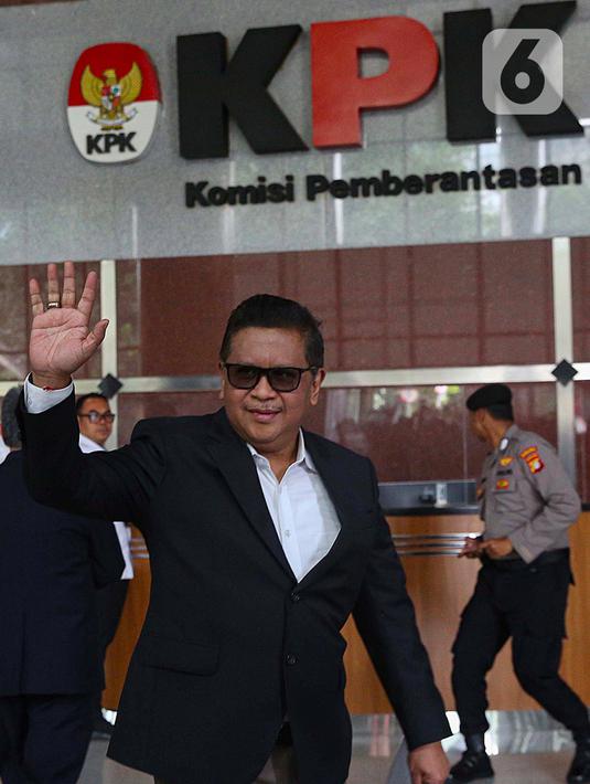 Hasto Kristiyanto mengaku menghormati sikap KPK atas penetapannya sebagai tersangka di kasus Harun Masiku. (Liputan6.com/Angga Yuniar)