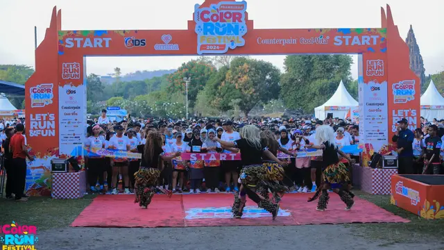 Prambanan Color Run Festival 2024