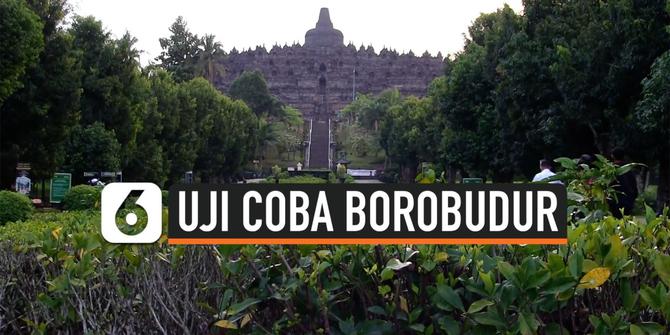 VIDEO: Wisata Candi Borobudur Mulai Uji Coba Operasional