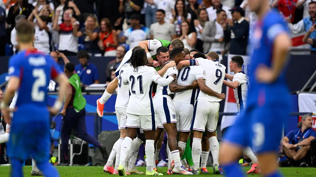 Inggris Berhasil Redam Slovakia 2-1