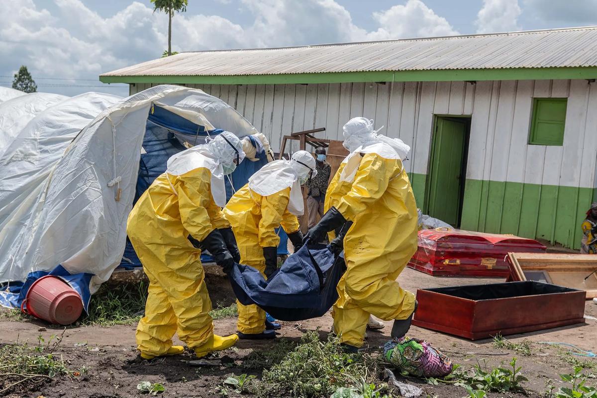 FOTO: Wabah Ebola di Kongo Membuat Dunia Ketar Ketir
