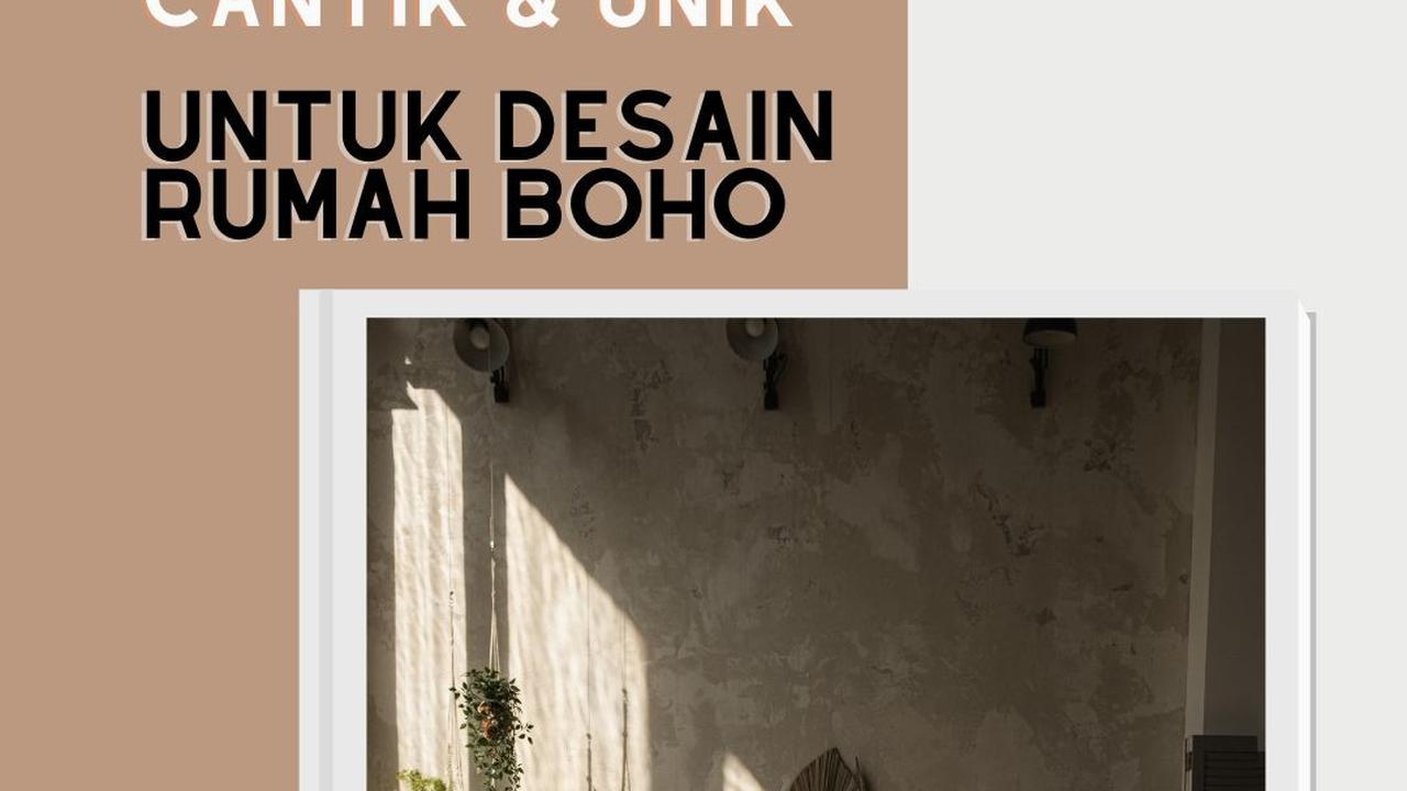 6 Barang yang Cantik dan Unik untuk Desain Rumah Tema Boho