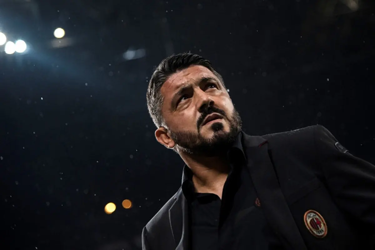 Pelatih AC Milan, Gennaro Gattuso.