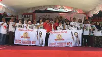 Ratusan Relawan Buruh Sahabat Jokowi (RBSJ)