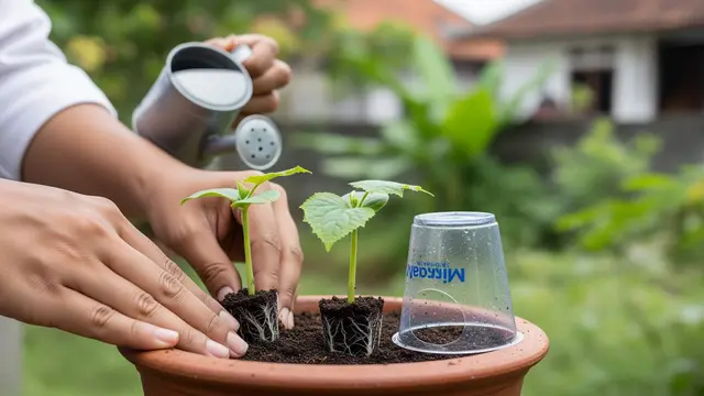 Cara Menanam Timun di Pot Kecil agar Berbuah Lebat