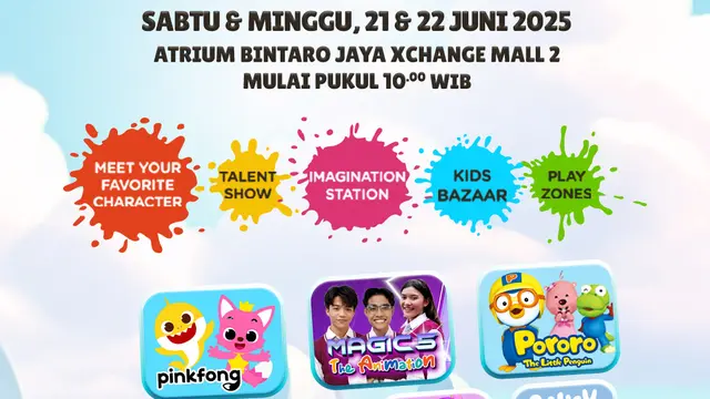 Tema Animal Funland Semarakkan Mentari TV Fest Ceria 2025