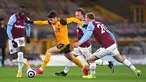 Pedro Neto dikenal sebagai pemain yang kerap merepotkan pertahanan lawan dengan kecepatannya. Penyerang Wolverhampton itu mencatatkan kecepatan tertinggi sebesar 36,86 km/jam. (AFP/Laurence Griffiths)