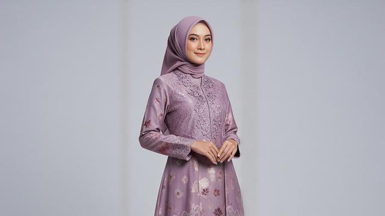 7 Warna Gamis Batik Brokat yang Diprediksi Hits Ramadan 2026: Dusty Lilac hingga Sage