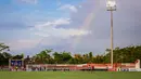 Suasana laga pekan ke-13 BRI Liga 1 2021/2022 antara Madura United melawan Persik Kediri di Stadion Moch Soebroto, Magelang, Rabu (24/11/2021). (Bola.com/Bagaskara Lazuardi)
