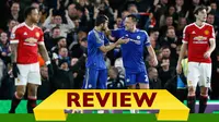Video review Premier League pekan ke-25, duel Chelsea melawan Manchester United berakhir imbang dan Arsenal ancam Leicester di puncak.