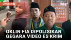 Selebgram Oklin Fia Dipolisikan Buntut Video Jilat Es Krim