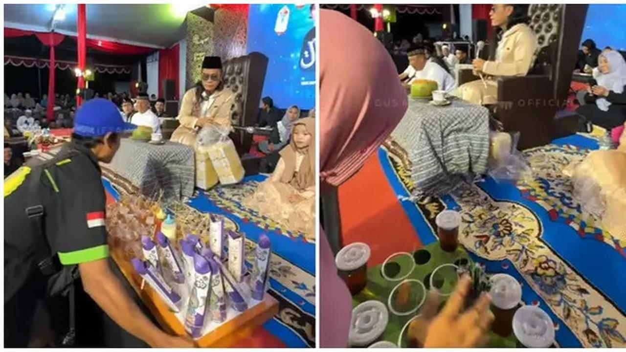 6 Potret Gus Miftah Beli Jajanan Kaki Lima, Disebut Netizen Hanya Pencitraan