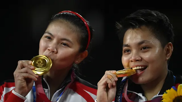 Greysia Polii / Apriyani Rahayu - Bulu Tangkis - Olimpiade Tokyo 2020