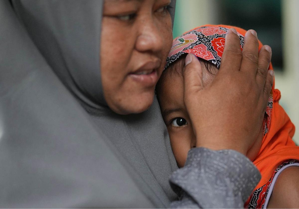 FOTO: 2.600 Anak di Sumenep Terjangkit Campak, Vaksinasi Terhambat Isu Halal