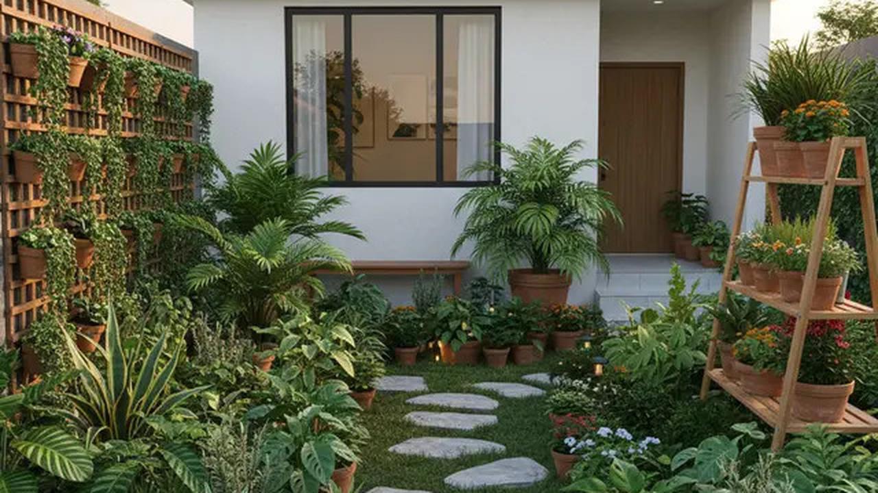 7 Rumah Sederhana Murah tapi Punya Taman Mini Cantik, Inspirasi Hunian Asri