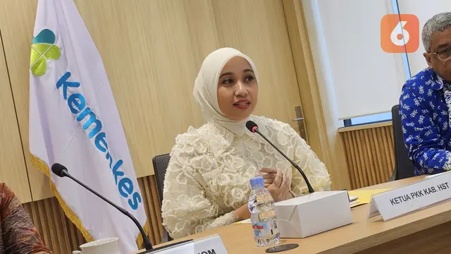 Ketua Tim Penggerak PKK Kabupaten Hulu Sungai Tengah, Cheri Bayuni Budjang Aulia Oktafiandi