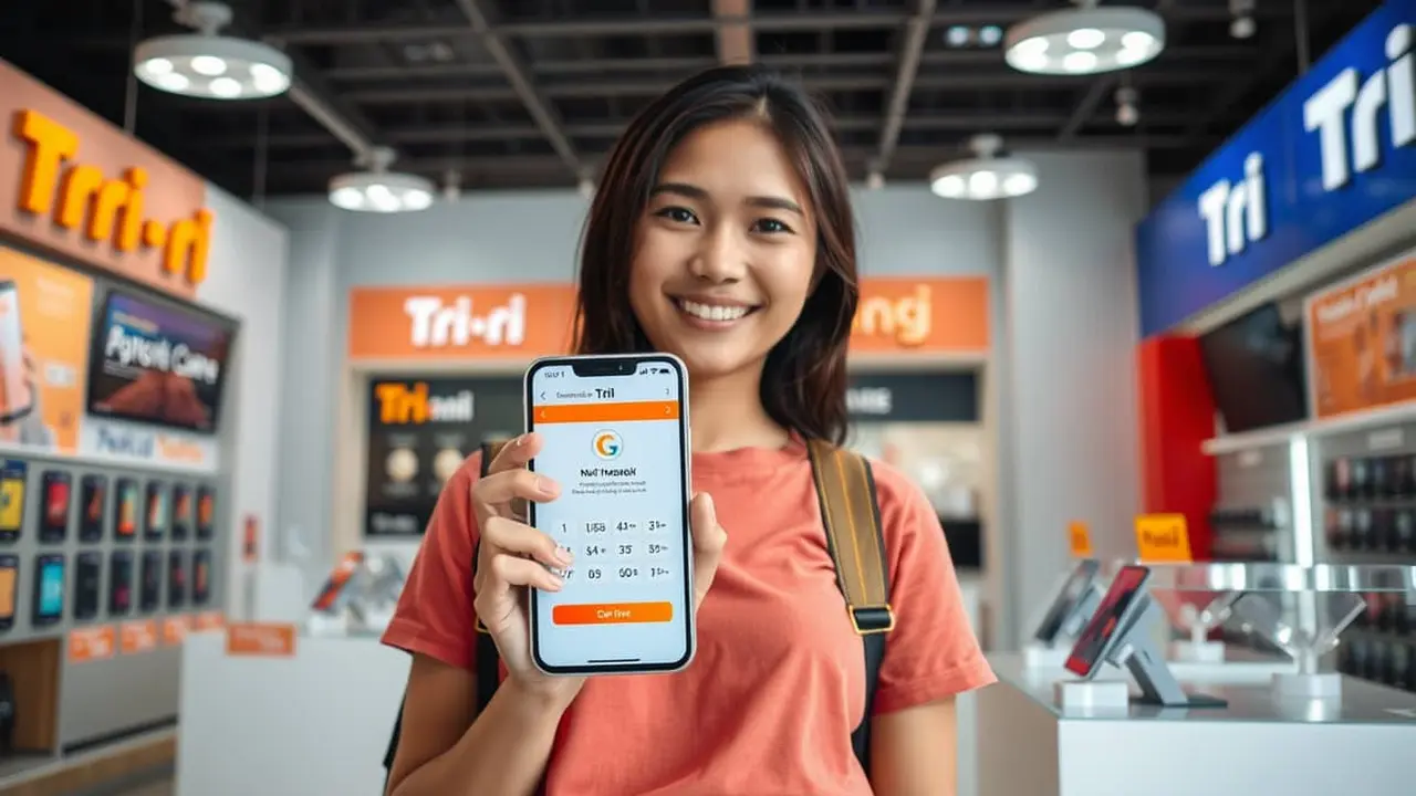 cara cek nomor kartu tri