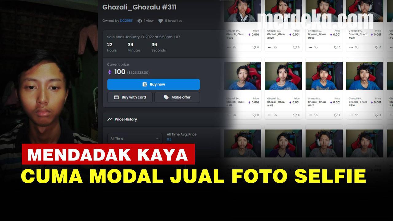 VIDEO: Mengenal NFT, Tren Jual Beli yang Bikin Ghozali Kaya Raya Modal Foto Selfie