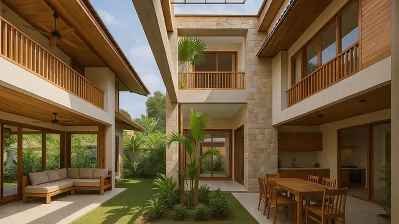 7 Model Rumah di Kampung dengan Konsep Open Space, Hunian Cantik dan Nyaman