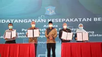 38 rumah sakit di Surabaya bisa langsung cetak akta kelahiran. (Dian Kurniawan/Liputan6.com)