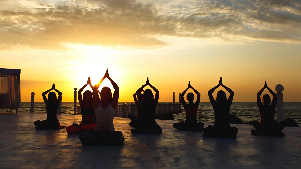 Perayaan ini merupakan peringatan Hari Yoga Internasional yang jatuh pada tanggal 21 Juni dan ditetapkan oleh India. (iStockphoto)
