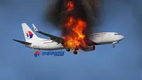 Pemerintah Malaysia Bersikukuh MH17 Lewati Jalur Aman