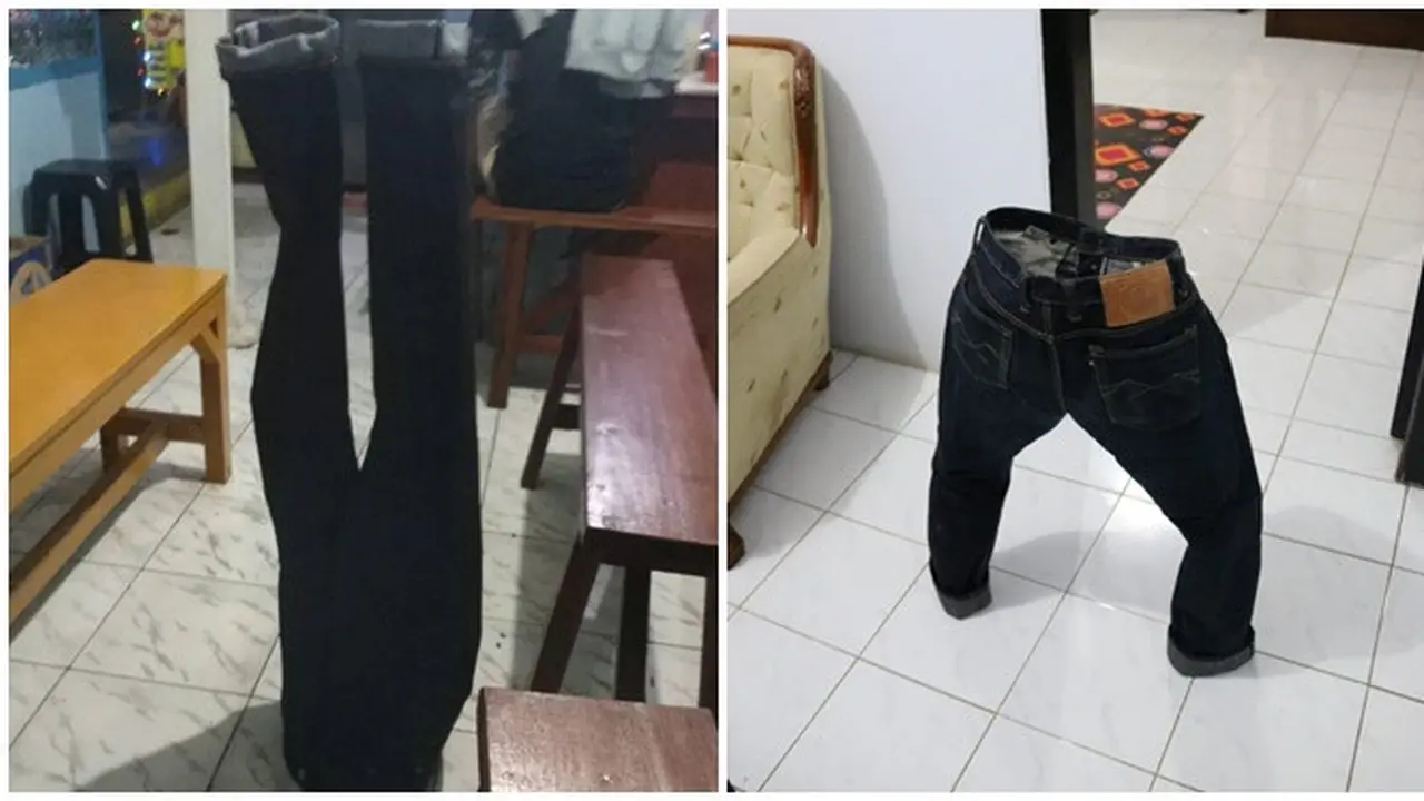 Potret Celana 'Jin' Ini Bikin Senyum Senyum