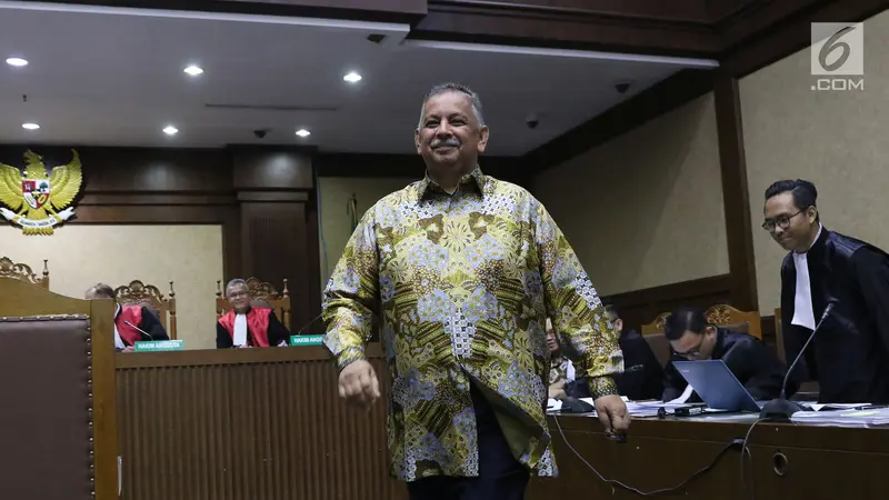 Dirut PLN Sofyan Basir Bersaksi di Sidang Lanjutan Suap PLTU Riau-1