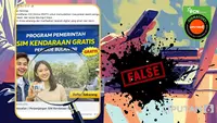 Cek Fakta: Tidak Benar Ini Link Pendaftaran SIM Online Gratis Periode Januari