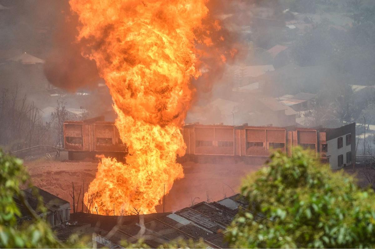 Dampak kebakaran dahsyat pipa gas Petronas di Malaysia