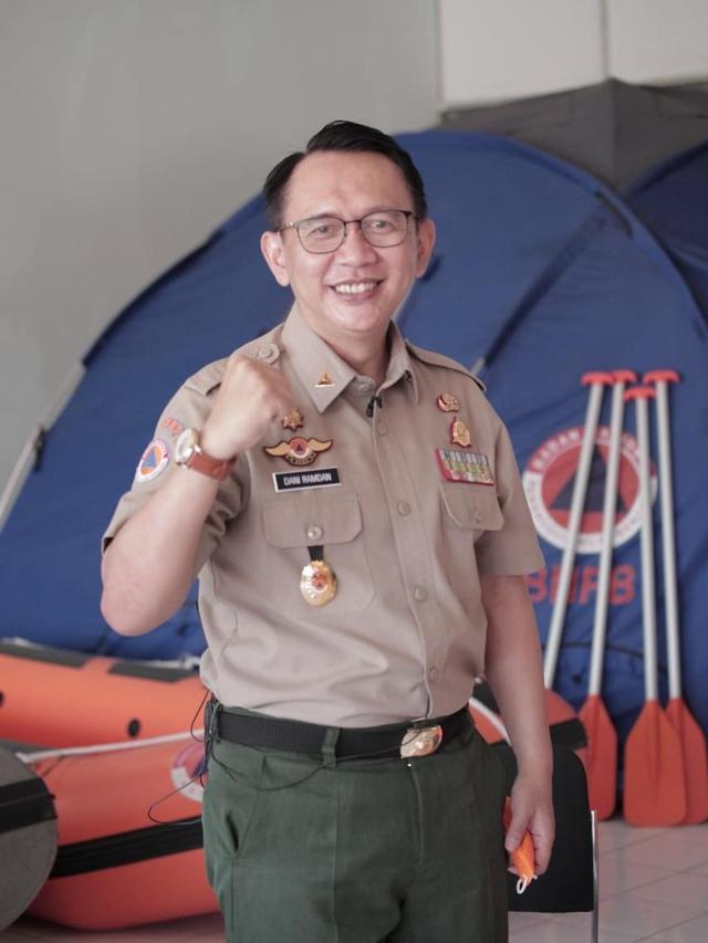 Kepala Pelaksana Badan Penanggulangan Bencana Daerah (BPBD) Provinsi Jabar Dani Ramdan