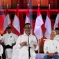 Sebelumnya, bakal calon presiden Ganjar Pranowo resmi menggandeng Mahfud MD sebagai bakal calon wakil presiden di Pemilu 2024. (Liputan6.com/Herman Zakharia)