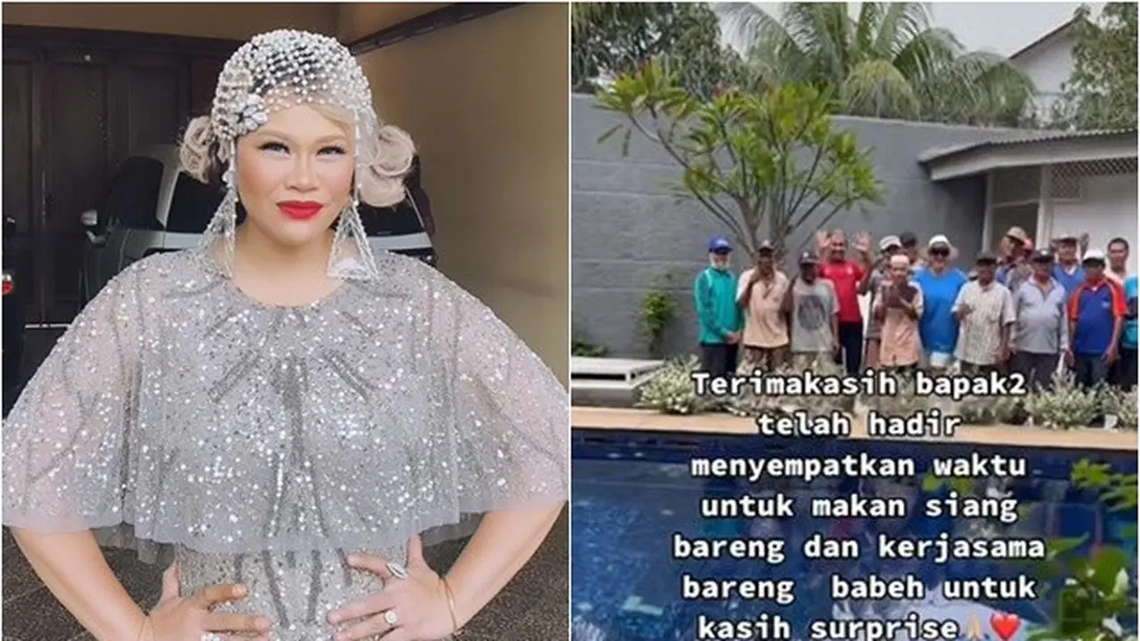 6 Potret Ulang Tahun Okky Luman ke-38 tahun, Dirayakan Bareng Tukang Becak