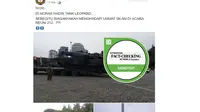 [Cek Fakta] Rekaman Video Tank Siap Amankan Reuni Alumni 212