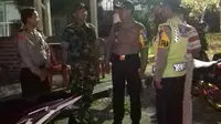 Polres Cirebon melakukan patroli (Audrey Santoso/Liputan6.com)