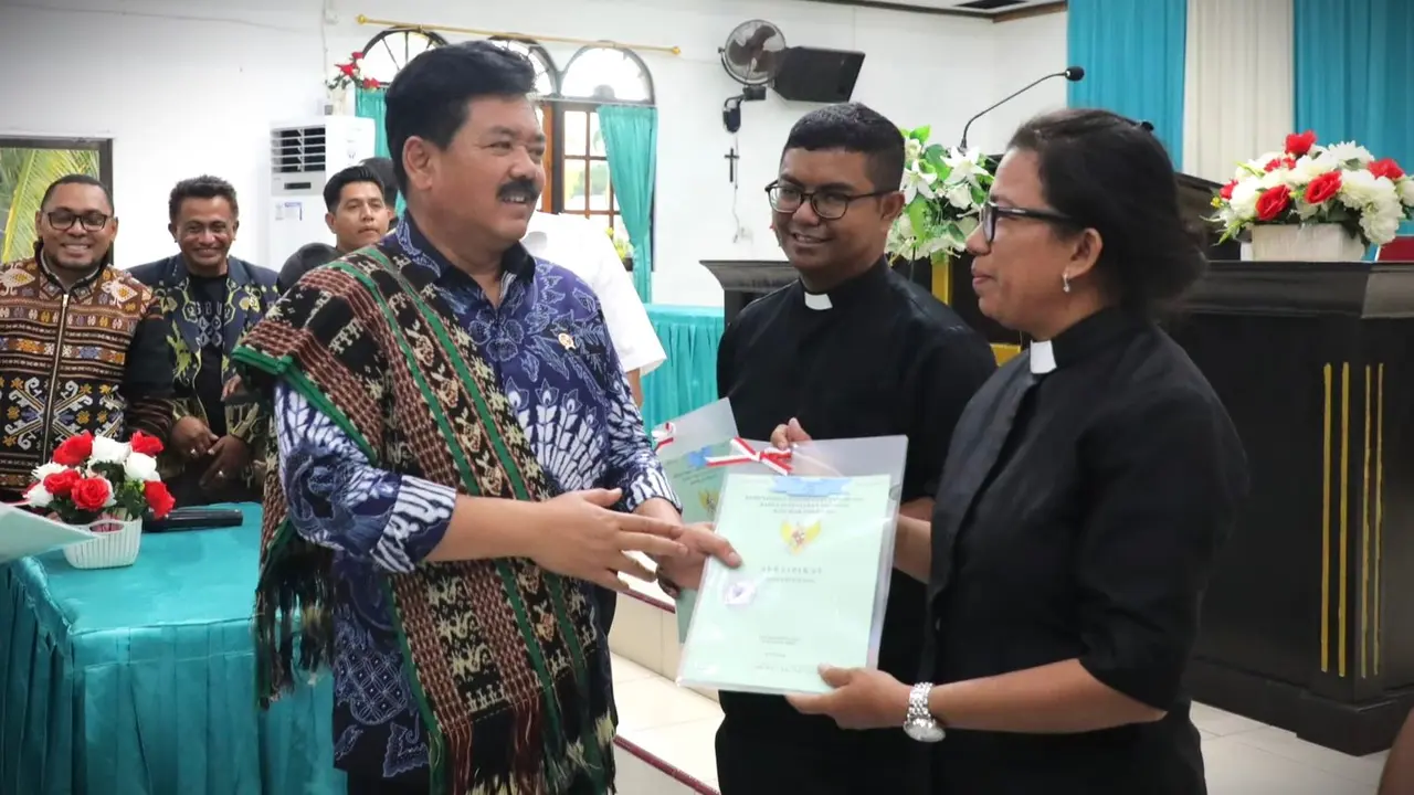 Menteri Agraria dan Tata Ruang/Kepala Badan Pertanahan Nasional (ATR/BPN), Hadi Tjahjanto