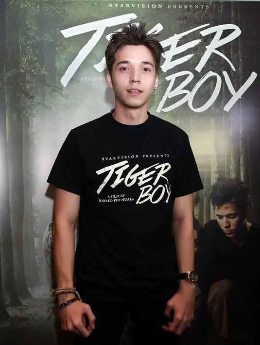 Menurut Stefan salah satu kesulitan dalam film Tiger Boy adalah saat harus melakoni adegan berkelahi. (Deki Prayoga/Bintang.com)