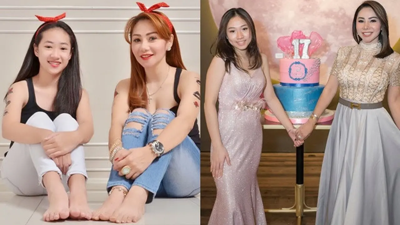 6 Potret Femmy Permatasari dan Dua Putrinya, Bak Kakak Adik