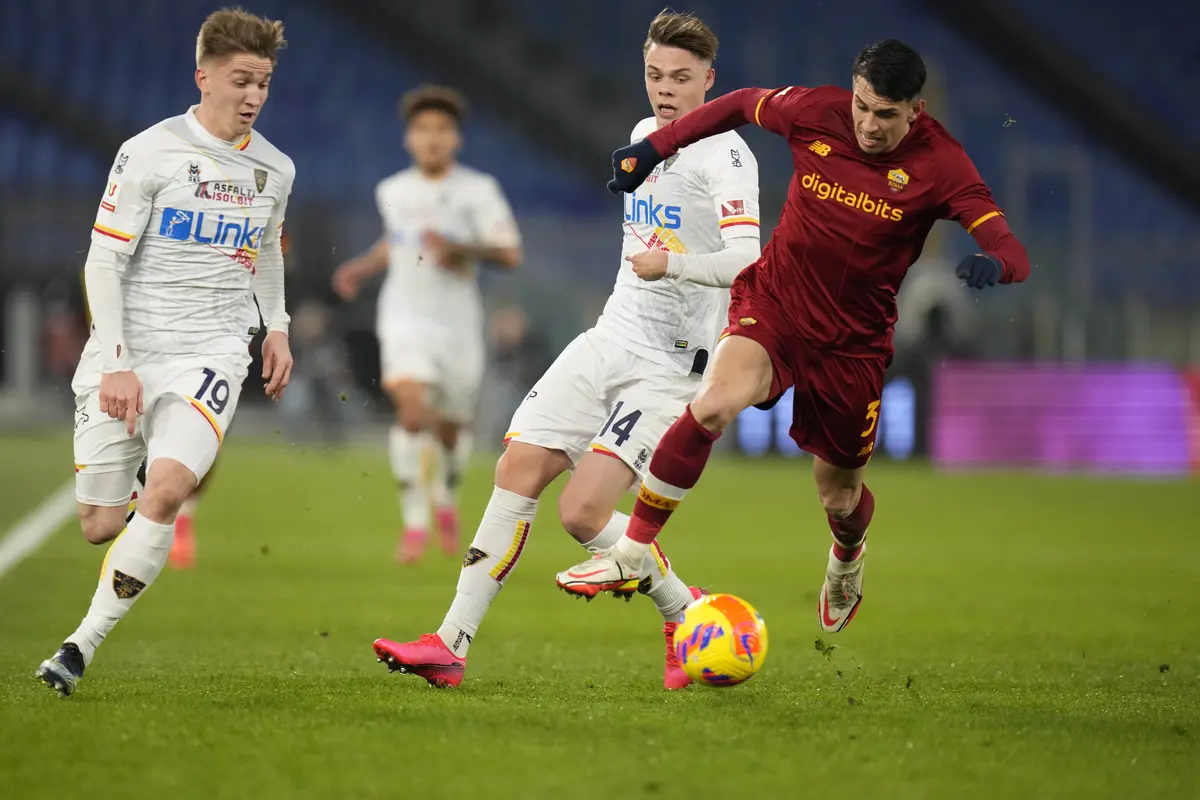 AS Roma Lolos ke Perempat Final Coppa Italia Usai Kalahkan Lecce