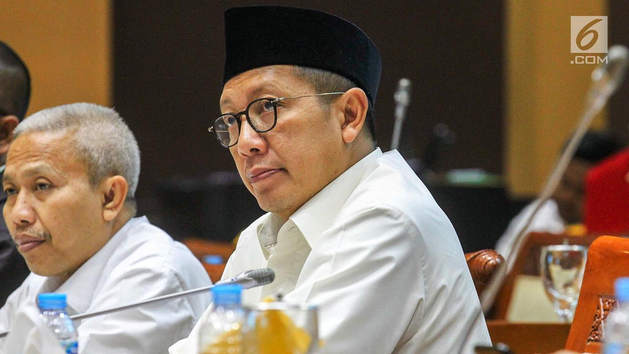 Bahas Kuota Haji, Menteri Lukman RDP dengan  Komisi VIII DPR