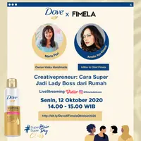 Daftarkan segera dirimu di Fimela x Dove atau tidak sama sekali! (Sumber foto: Fimela.com)