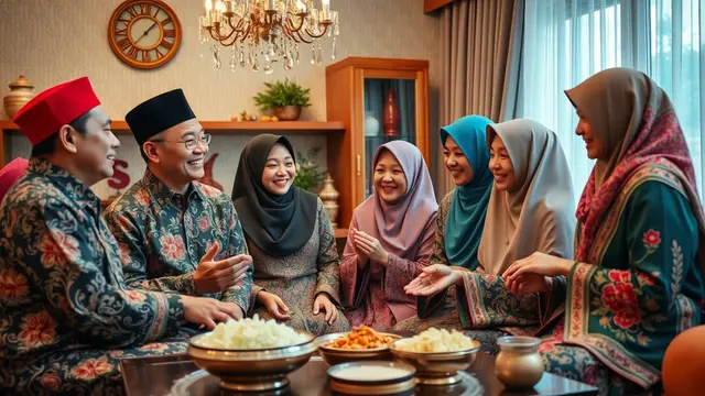 contoh kartu ucapan lebaran idul fitri