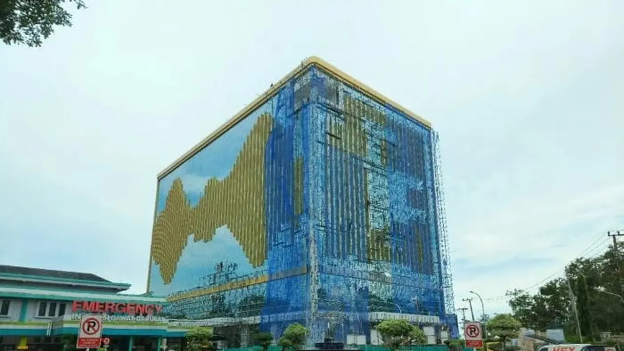 Gedung Jantung Terpadu Awang Faroek Tower di RSUD dr. Kanujoso Djatiwibowo (RSKD) Balikpapan resmi beroperasi. (Istimewa)